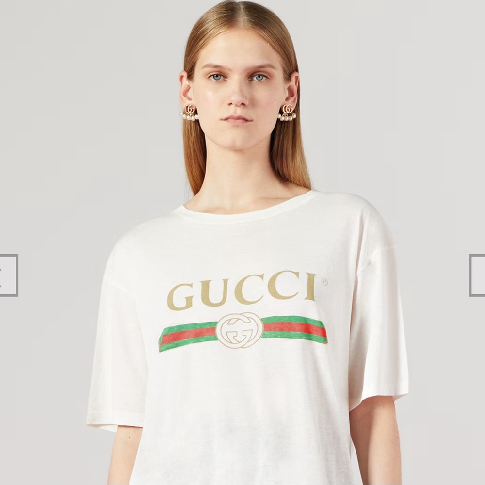 Gucci Logo Oversized T-Shirt